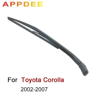 

APPDEE Wiper 14" Rear Wiper Blade Arm Set Kit For Toyota Corolla hatchback E12 2002-2007 Windshield Windscreen Rear Window