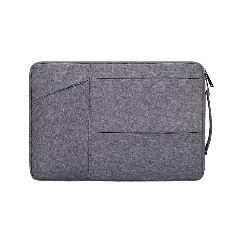 02 without power bag Сумка для ноутбука в полоску чехол для Macbook Air Pro retina 11 12 13 15 дюймов Сумка для ноутбука сумки для lenovo Dell hp Surface Xiaomi - Цвет: 02 without power bag