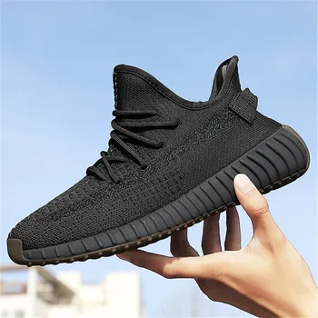 

2020 women's shoes flat shoes fashion casual couple sneakers women lace mesh breathable comfortable all-match