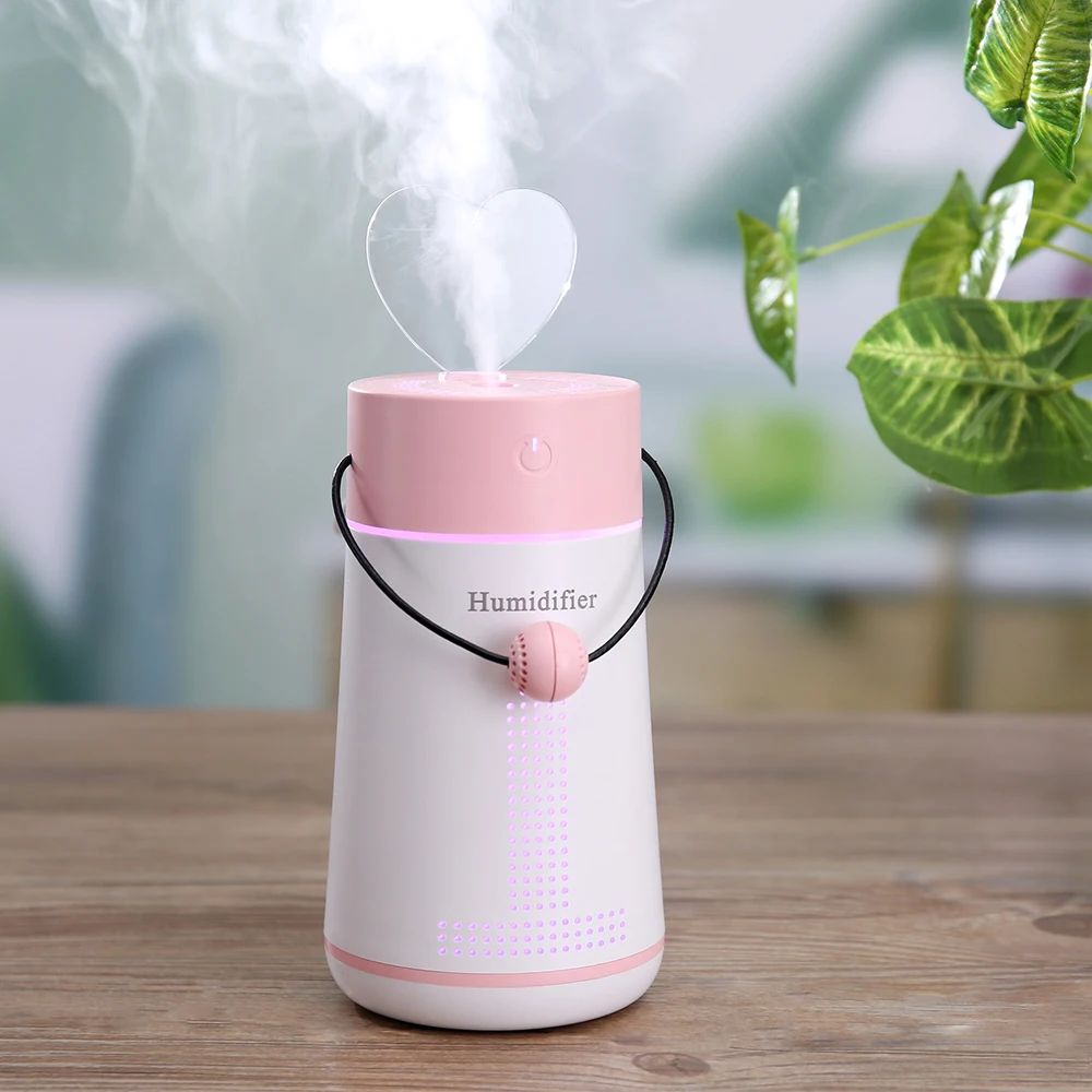

new Portable Timer Mini Air Humidifier Night Light Colorful 5 in 1 Multifunction Aroma Diffuser for Home Car Office Air Purifier