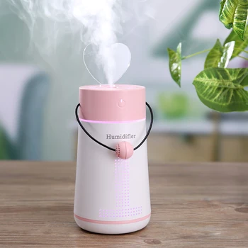 

new Portable Timer Mini Air Humidifier Night Light Colorful 5 in 1 Multifunction Aroma Diffuser for Home Car Office Air Purifier