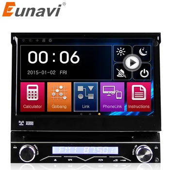 

Eunavi Single 1 Din 7'' Car Dvd Player Autoradio Car Gps Navigation For Universal Car With Touch Screen Stereo Automotive