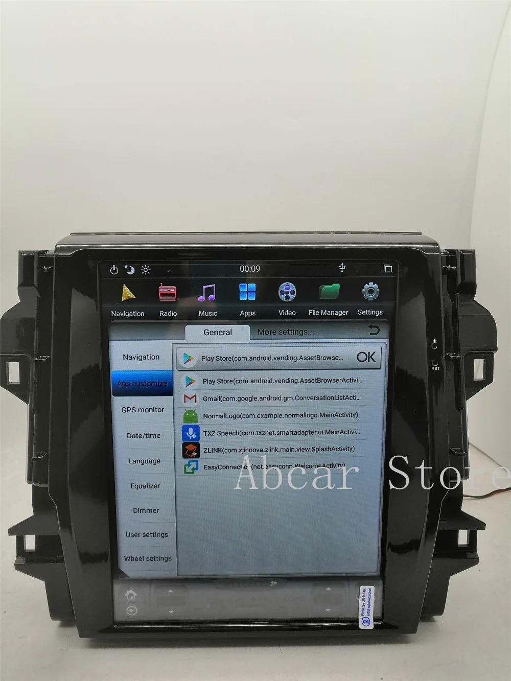 12,1 ''Tesla стиль Android 8,1 автомобильный dvd-плеер gps навигация для Toyota Fortuner- головное устройство стерео px6 hdmi радио ips