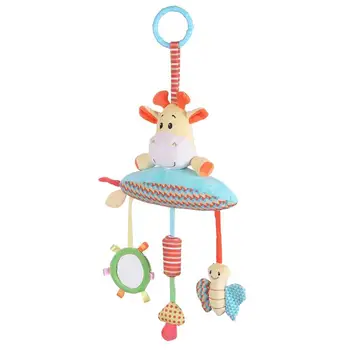 

1Pc Bed Bell Hanging Educational Soft Developmental Stroller Toys Rattle Toys Plush Toy for Infant