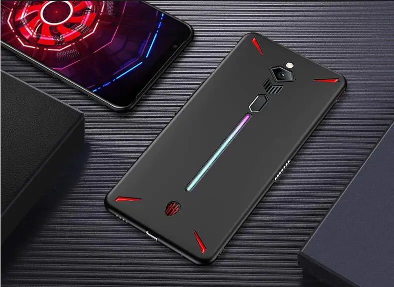 Матовый Мягкий ТПУ чехол накладка для Nubia Red Magic Mars 3S задней панели 3 5G|Бамперы| |