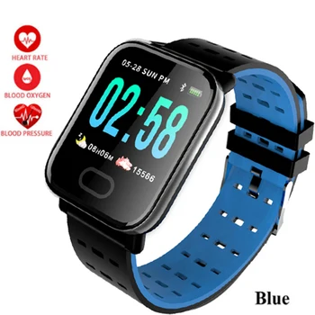 

A6 Smart Watch With Heart Rate Monitor Fitness Tracker Blood Pressure Smartwatch Waterproof For Android IOS