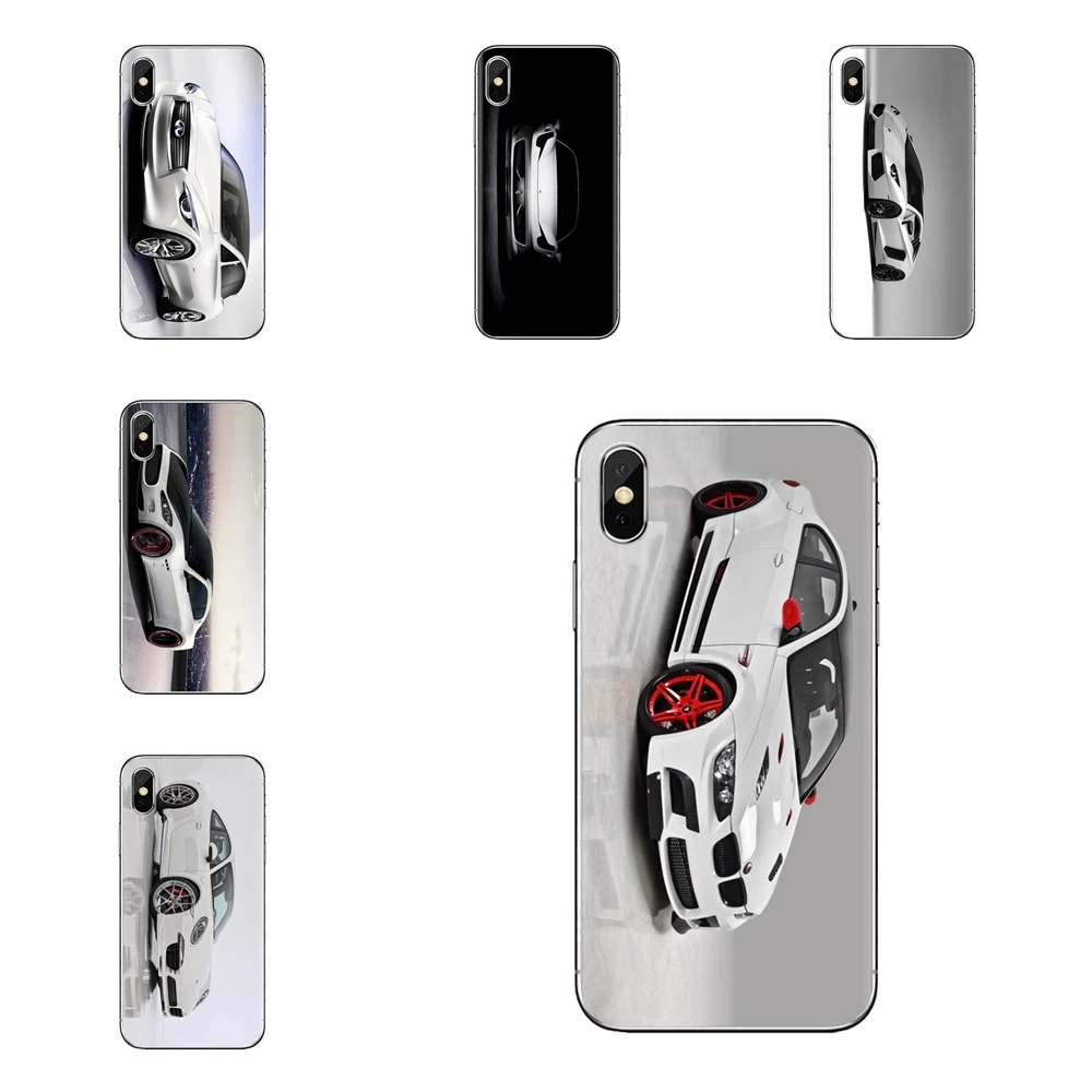 

For Huawei Nova 2 3 2i 3i Y6 Y7 Y9 Prime Pro GR3 GR5 2017 2018 2019 Y5II Y6II Transparent Soft Shell Covers White Car Sports