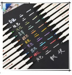 12 цветов/лот масляные акриловые краски набор для рисования художника акварельные художественные принадлежности художественные кисти пигмент граффити 03175