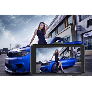 

New Dual Lens Full HD 1080P Car Recorder DVR Vehicle Camera Night Vision Dash Cam Durable And Practical