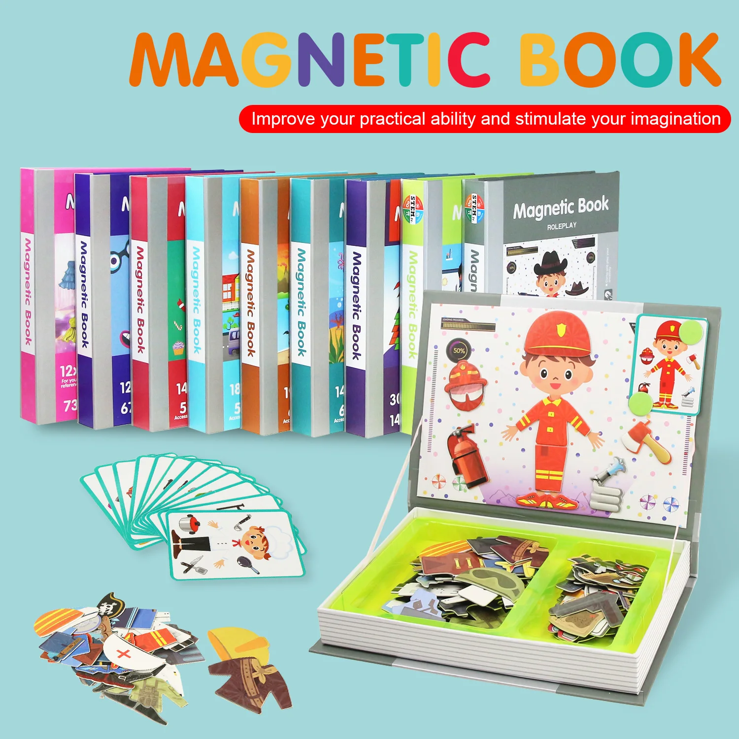 magnetic 3d puzzles