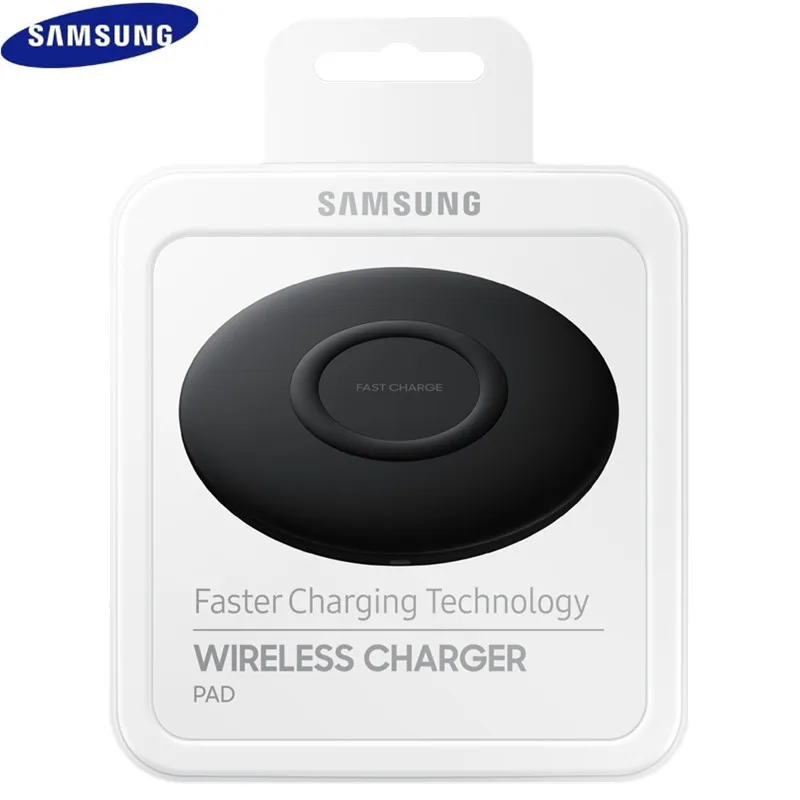 Оригинальное Беспроводное зарядное устройство Samsung EP P1100 QI быстрая зарядка