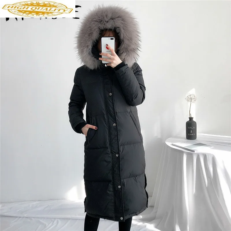 Witte Eend Donsjack Vrouwen Winterjas Vrouwen Down Jas Lange Koreaanse Puffer Jas Warme Parka Chaqueta Mujer YY1468 Witte Eend Donsjack Vrouwen Winterjas Vrouwen Down Jas Lange Koreaanse Puffer Jas Warme Parka Chaqueta Mujer YY1468
