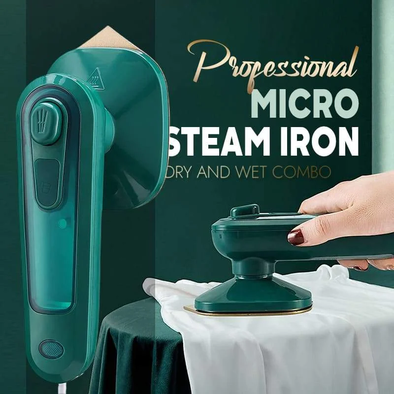 

Professional Micro Steam Iron Handheld Household Portable Mini Ironing Machine Garment Steamer Home Travel Clothes Steamer