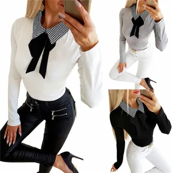 

Women Plus Size Long Sleeve Pullover T-shirt Loose Baggy Casual Tunic Top Jumper Blouse Ladies Casual Jumper Tops Plus Size