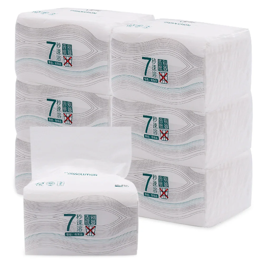 

8pack Paper Extraction Towels Toiletpaper Tissue Smooth Toilet Paper Kitchenpaper 3-layers FS99