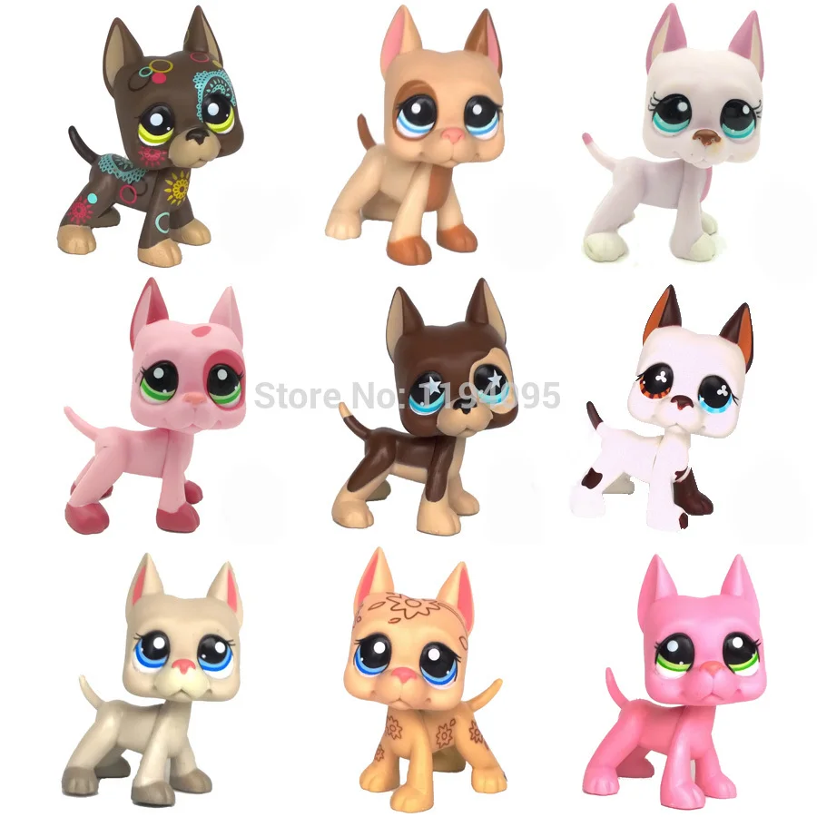 Игрушки lps для кошек и домашних животных коллекция датских догов Редкие Старые