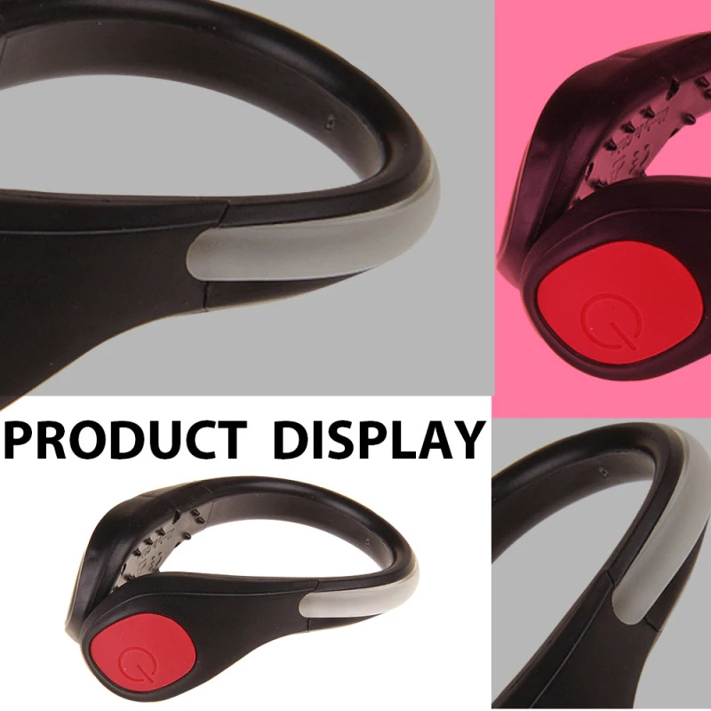 Shoe Clip Light Night Safety Warning LED Bright Flash Light for Running Cycling Bike Useful Outdoor Tool LED Luminous Kids Toys