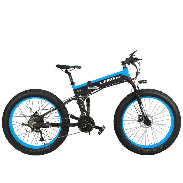  Powerful Electric Bicycle Two Wheels Electric Bicycles 26 Inch 1000W 48V Foldable Portable Smart El