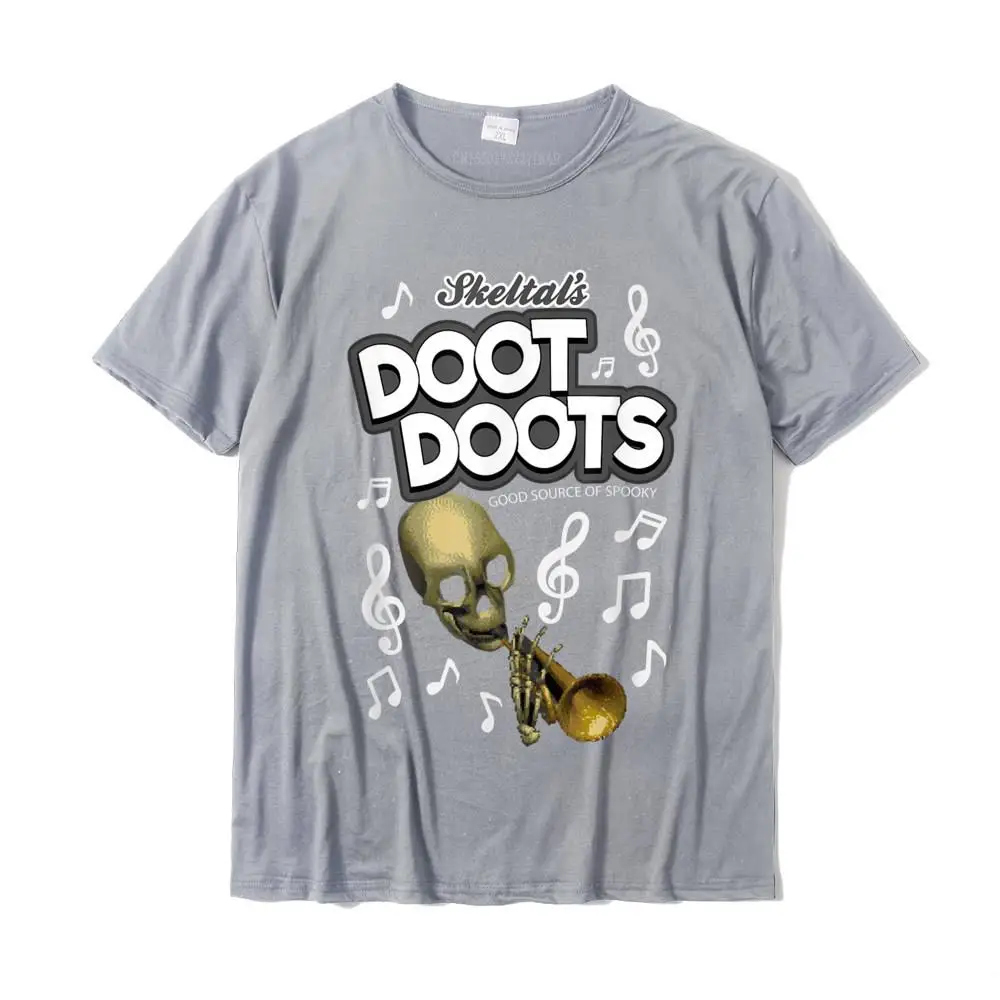 Group Tops Tees 2021 Fashion Crewneck Party Short Sleeve 100% Cotton Men T Shirts comfortable Tee Shirt Top Quality Skeltal's Doot Doots Spooky Boi Halloween Sbubby Cereal T-Shirt__MZ16125 grey