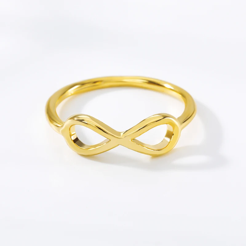 

Korean Style Jewelry Cute Sweet Infinity Ring Bague Bijoux Femme Lover Gift Small Eternity Ring Engagement Wedding Gifts
