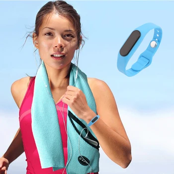 

2020 New Fashion Trendy Design Waterproof IP67 OLED Screen Smart Bracelet Message Call Alarm Sleep Monitoring Bracelet Hot Sale