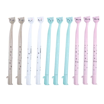 

10x Creative stationery Roller Ball Pen, tip pens (Cartoon Cats)