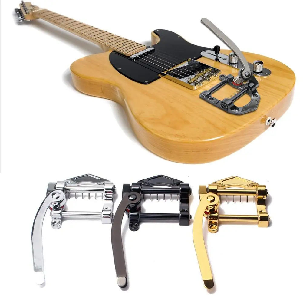 Новая электрическая гитара Vibrato с хвостом, серебристая Золотая гитара Tremolo, аксессуары для гитары или Tele SG LP и т. д. электрогитара s ES335