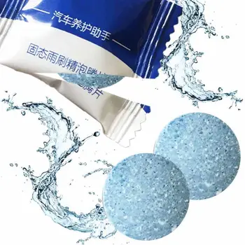 

20pcs=80L Car Wash Cleaner Auto Concentrated Convenient Ready-to-Use Screen Compact Effervescent Tablets Car Windshield Cleaner