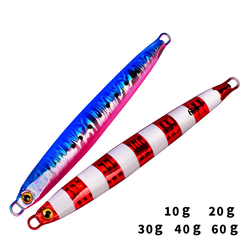 FishingLuresMetalJigBassFishingTackleSaltwaterBait1060gSlow