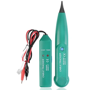 

Ms6812 Telephone Wire Tracker Lan Network Cable Tester For Utp Stp Cat5 Cat6 Rj45 Rj11 Line Finding Testing