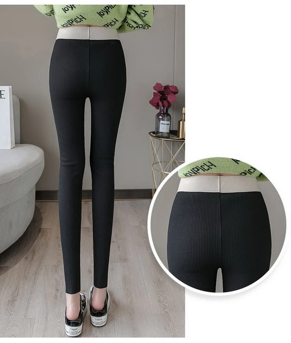 women soft skin moisten leggings (8)