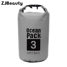 3L для каноэ плавающий лодочный путешествия Tekking Каякинг Кемпинг водонепроницаемая сумка мешок водонепроницаемая сумка Открытый рюкзак для хранения плавания# p4