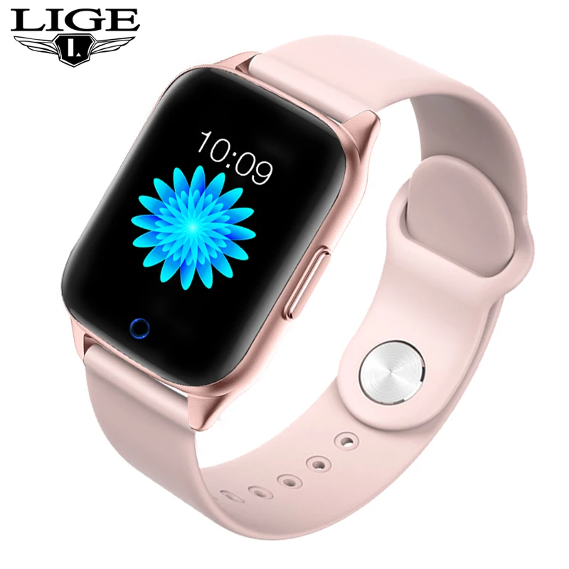 $19.79 Lige New Women Smart Watch Waterproof Sport For Iphone Heart Rate Blood Pressure Function Smartwatc