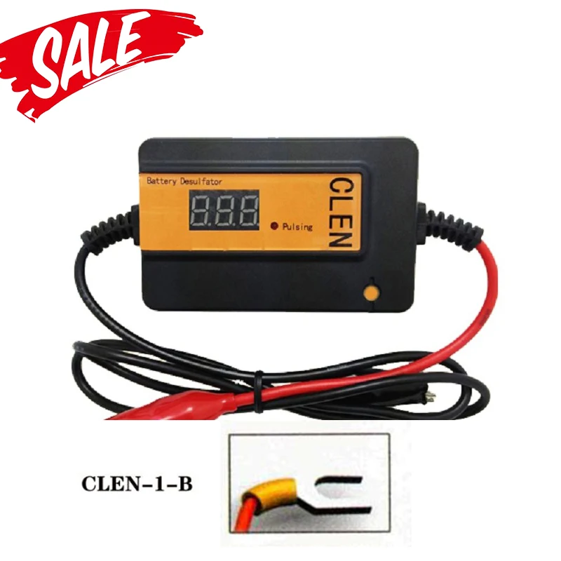 CLEN 2A 200AH (CLEN-1-B / terminals : U type) свинцово-кислотный Аккумуляторный десульфатор (акция