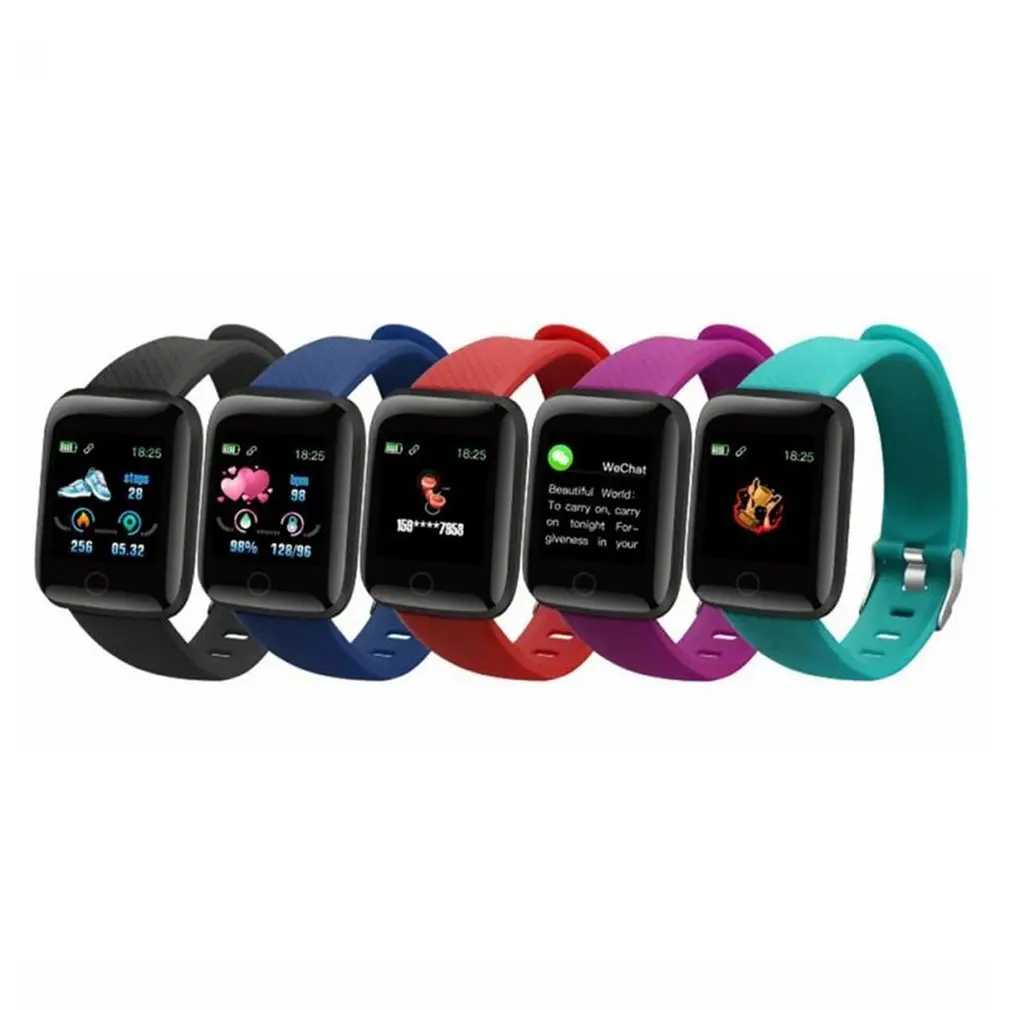 

D13 Men Women Smart Watch Blood Pressure Waterproof Smartwatch Heart Rate Monitor Fitness Tracker Sport Watches 116 Plus PK Y68