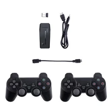 M8 tv vídeo game console hdmi saída compatível mini retro console de jogo com 2 controladores sem fio para mame/ps/atar 2600/7800