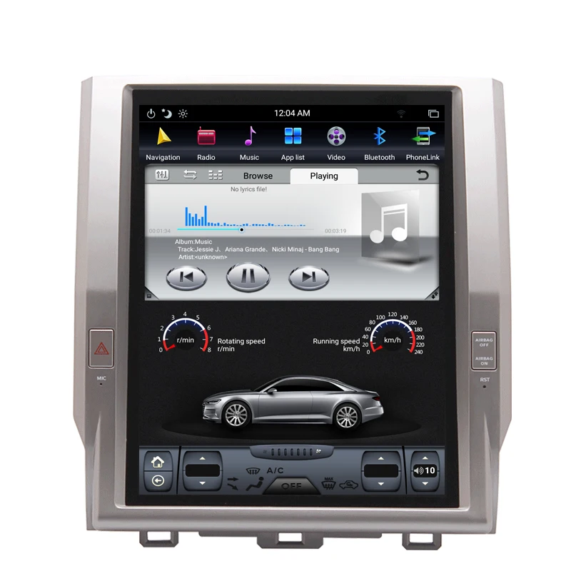 Top NAVITOPIA 12.1inch Vertical Screen Tesla Android 7.1 Car GPS Navigation for Toyota Tundra 2014-2018 Car DVD Multimedia Player 2 Top NAVITOPIA 12.1inch Vertical Screen Tesla Android 7.1 Car GPS Navigation for Toyota Tundra 2014-2018 Car DVD Multimedia Player 2