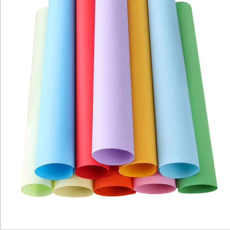 Good Quality A4 Folding DIY Paper-Cut Color Copy Paper White Double-Sided Color Manual Craft Origami Print Document File 100 pcs