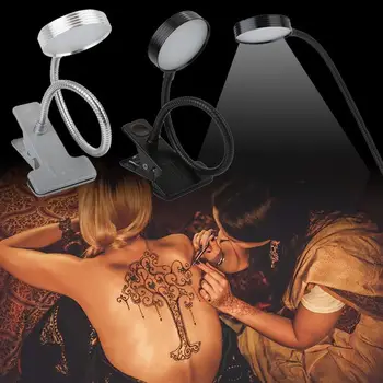 

Portable LED Clip Clamp Lamp Manicure Tattoo Makeup Lighting With Plug