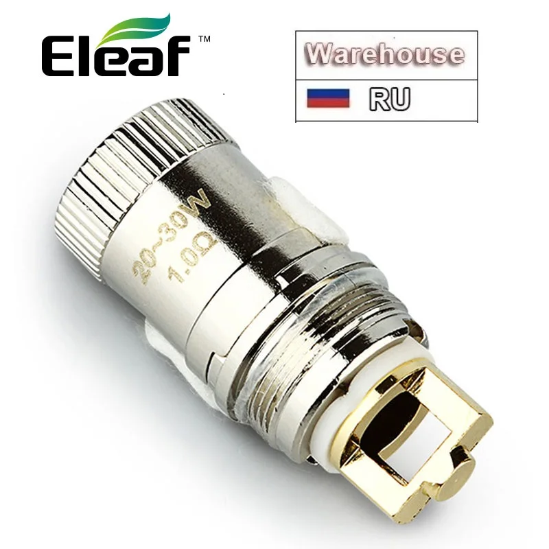 100% Original Eleaf ijust 2 ECR Coil 1ohm Atomizer Head for iJust 2/melo/melo 2/melo 3/melo 3 Mini 20-30W Core | Электроника