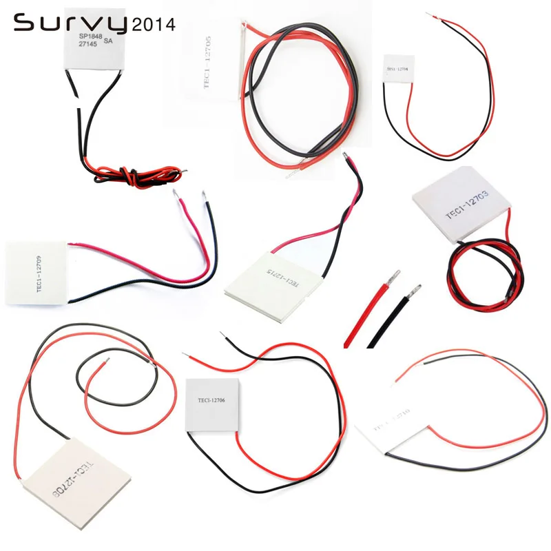 Tec1-12705 12703 12706 12709 12710 12715 Sp1848-27145 Termoelettrico Del Dispositivo Di Raffreddamento Peltier Tec1-12706 12V Peltier Di Elettronica F