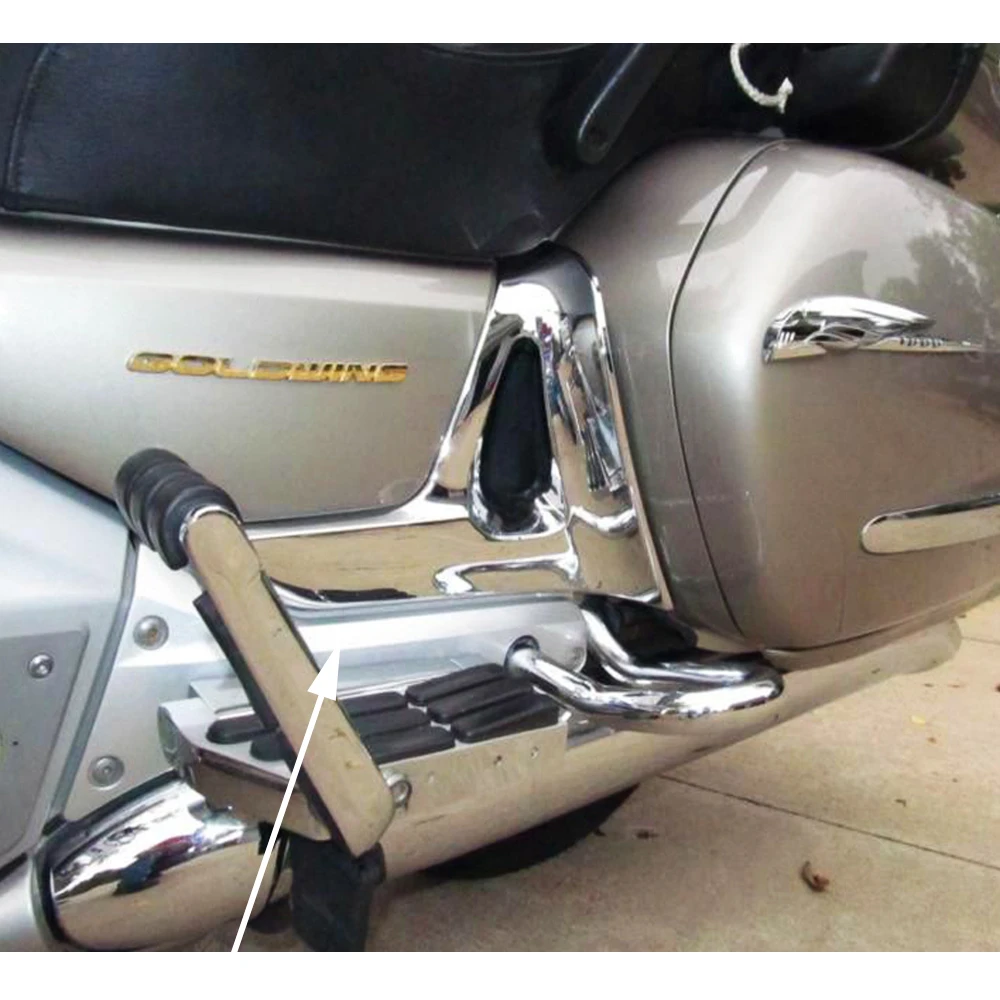 Side Panels Chrome Engine Lower Side Covers For Honda Goldwing GL1800