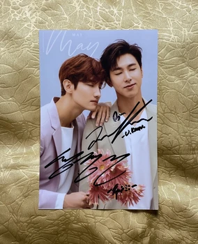 

hand signed TVXQ MAX U-Know autographed group photo 4*6 autographs in ink 032020B