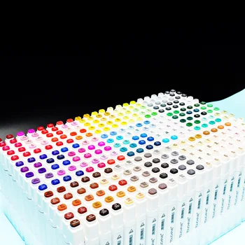 

Touchfive Marker 30 40 60 80 168 Colors Brush pen Marker set Sketch Markers Brush Pen Dual Head Art Markers For Draw Manga