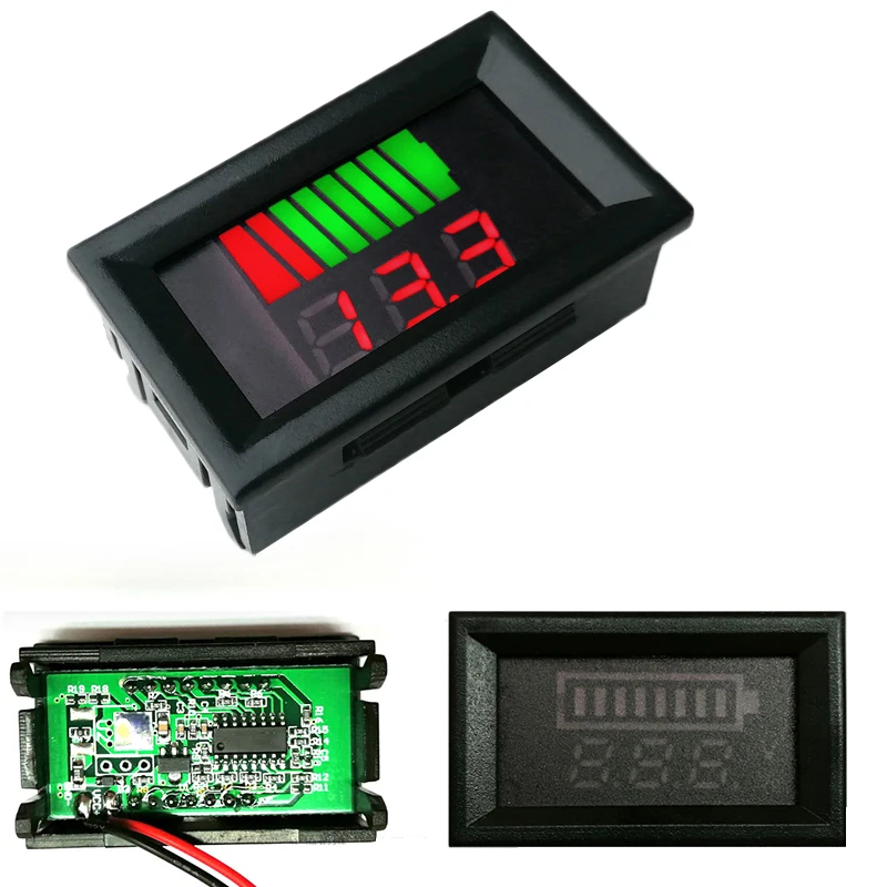 DC 12V-84V свинцово-кислотный цифровой индикатор емкости батареи тестер заряда