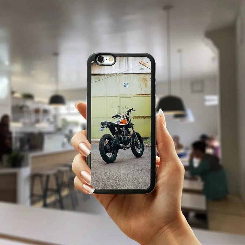 Мобильный твердый корпус для телефона PC чехол для iphone 8 7 6 6S Plus X XR XS Max 5s 5 SE 4 4s мотокросса для девочек - Цвет: Picture 11