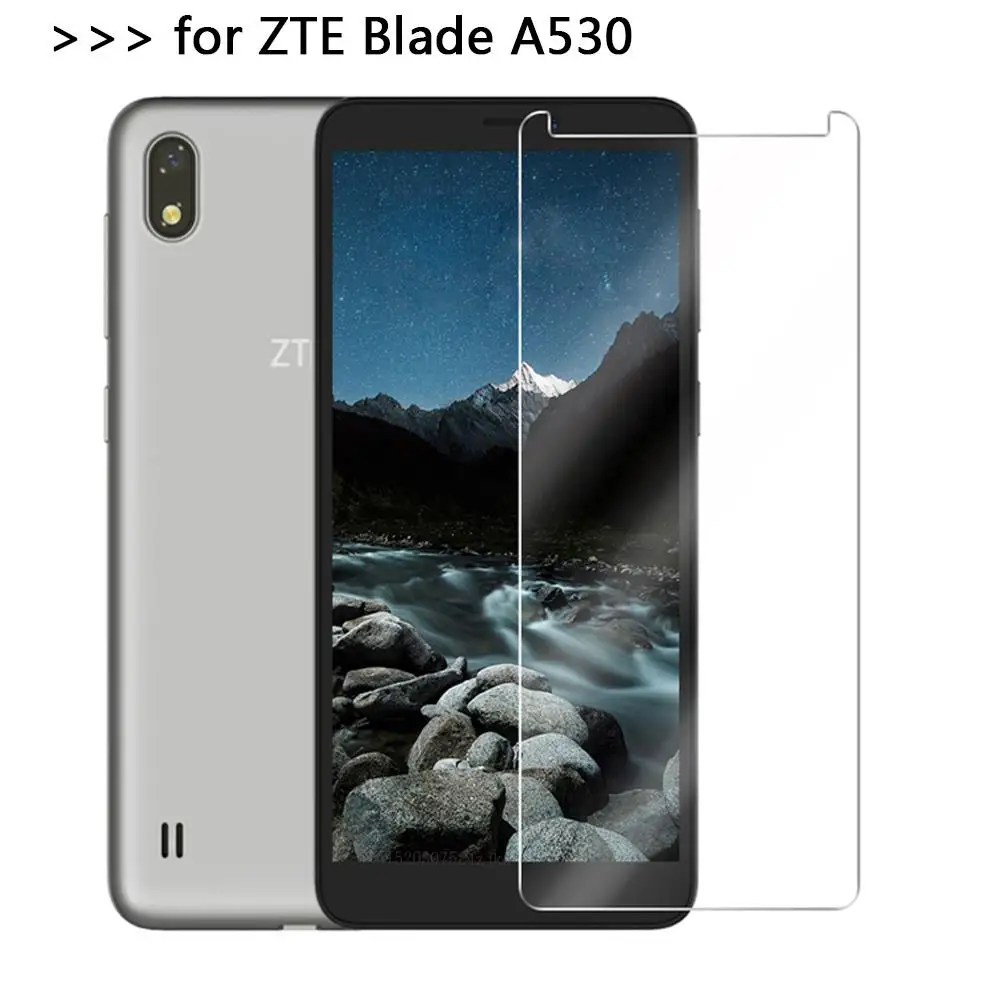 

ForZTE A530 Glass Tempered Glass ZTE Blade A530 Screen Protective Film Steel LCD For ZTE A530 A 530 Mobile Phone Protector Cover