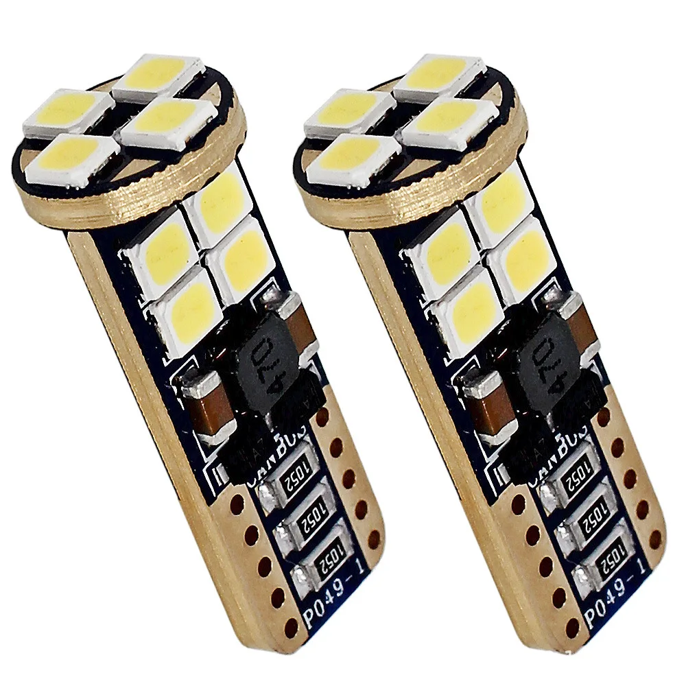 

T10 Car LED Width Light 3030 12SMD with Cross-Flow W5W Decoding Width Lamp Licence Bulb