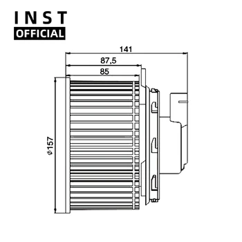 

Air Conditioning Fan AC A/C Blower Motor FOR M3 12V