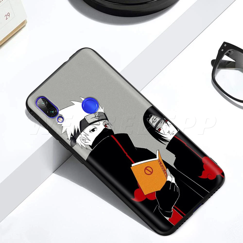 Чехол с логотипом Akatsuki Naruto для Xiaomi Redmi 4A 4X 5 5A 6 6A 7 7A S2 Note Go K20 Pro Plus Prime 8T|Бамперы| |